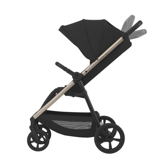 Espiro Pearl športový kočík - 10 Black pearl