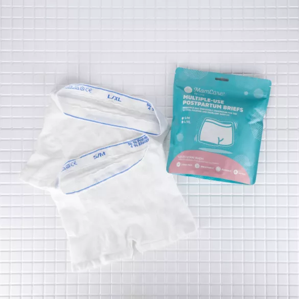 Momcare Popôrodné nohavičky 4 ks S-M