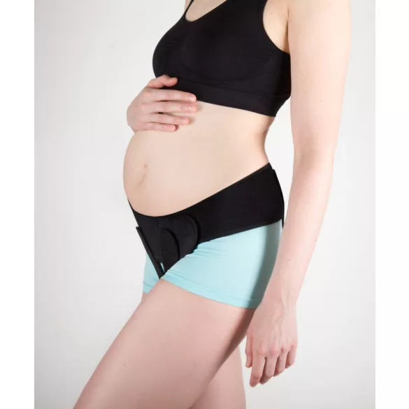 Momcare Podporný pás pre tehotné a po pôrode s extra popruhmi S-M