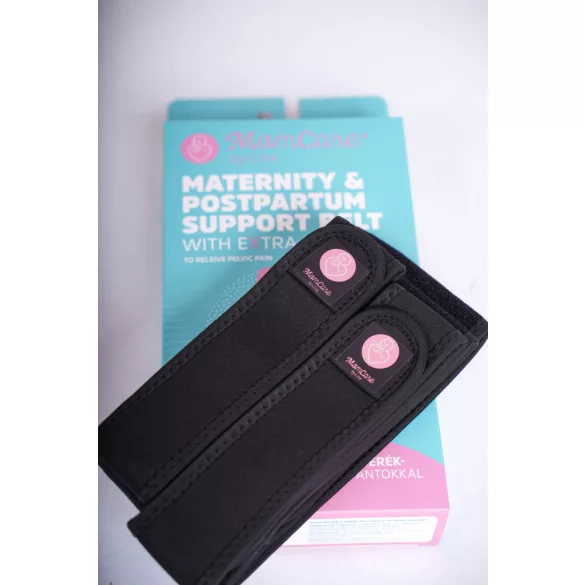 Momcare Podporný pás pre tehotné a po pôrode s extra popruhmi L-XL