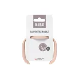 BIBS Ušká na cumlík – Púdrovoružová