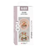 BIBS Studio Katica Colour Urban cumlík 2 ks 0–6 mesiacov – ružová farba mix