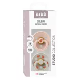 BIBS Studio Katica Colour Urban cumlík 2 ks 6–18 mesiacov – pudrovoružová zmes