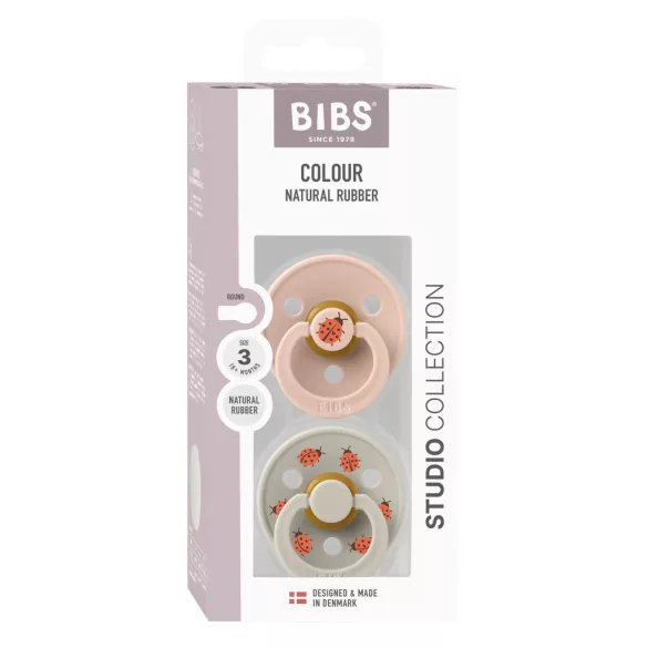 BIBS Studio Katica Colour Urban Cumí 2 ks 18–36 mesiacov – pudrovoružová zmes