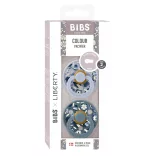 BIBS x Liberty 2-dielna sada Colour Bobo cumíkov 6–18 mesiacov – mix v odtieni bledomodrej