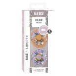 BIBS x Liberty 2-dielna sada Colour Cumi 0–6 mesiacov – Letné kvety a tekvicový mix