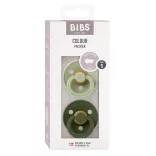 BIBS Colour Cumi 2-dielna sada (Šalvia/Terénna zelená) 0–6 mesiacov