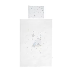   Lorelli 3-dielna sada posteľnej bielizne – Bear with Swing Blue