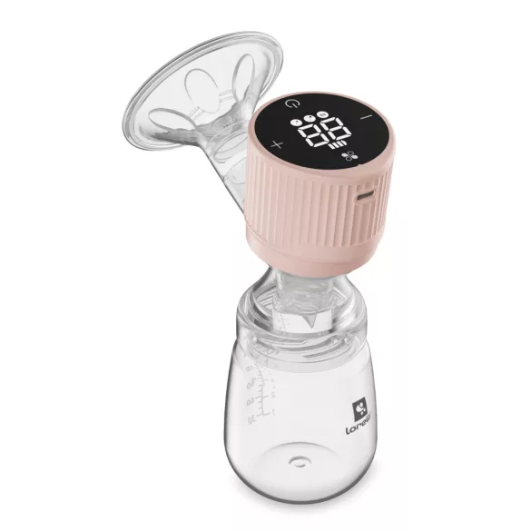 Baby Care Lila elektrická odsávačka mlieka - Pink