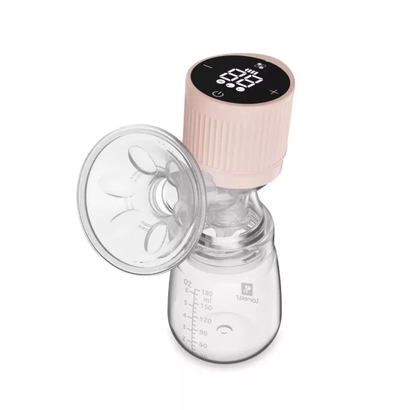 Baby Care Lila elektrická odsávačka mlieka - Pink