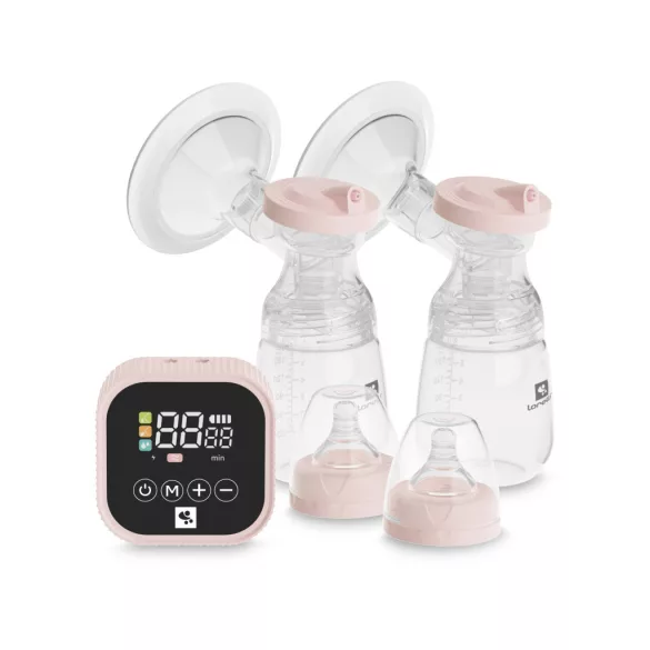 Lorelli Eva dupla elektromos mellszívó - Pink
