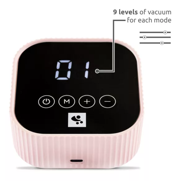 Lorelli Eva dupla elektromos mellszívó - Pink