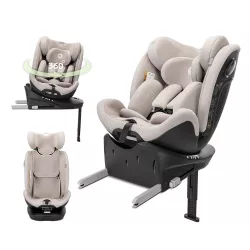 Lorelli Perseus i-Size isofix autosedačaka 40-150cm - Beige