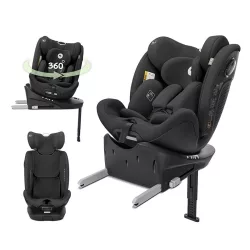 Lorelli Perseus i-Size isofix autosedačaka 40-150cm - Black