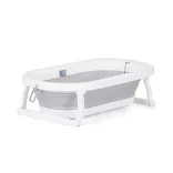 Chipolino Bubble Spa 3v1 skladacia vanička s príslušenstvom 83 cm - light grey