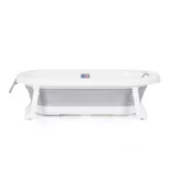 Chipolino Bubble Spa 3v1 skladacia vanička s príslušenstvom 83 cm - light grey