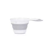 Chipolino Bubble Spa 3v1 skladacia vanička s príslušenstvom 83 cm - light grey