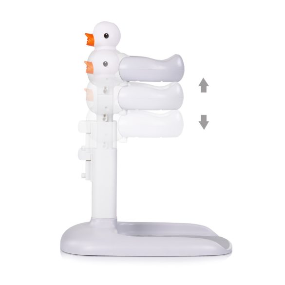 Chipolino Duck kúpeľňový stojan - white/grey