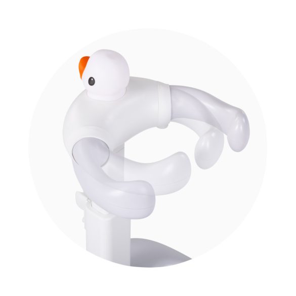 Chipolino Duck kúpeľňový stojan - white/grey