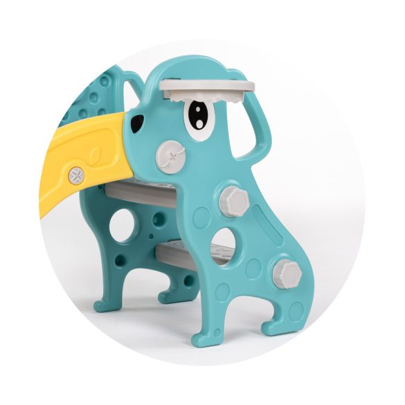 Chipolino detská šmýkačka Dog 116 cm - green