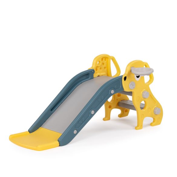 Chipolino detská šmýkačka Dog 116 cm - yellow