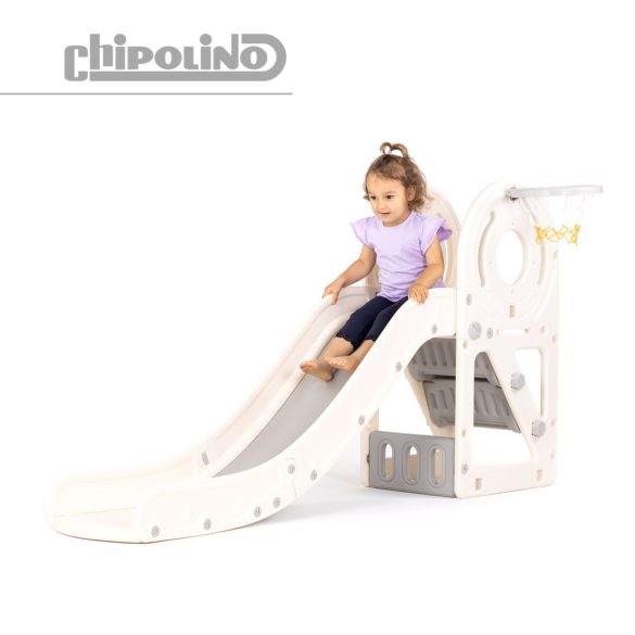 Chipolino detská šmýkačka Duck 170 cm - grey