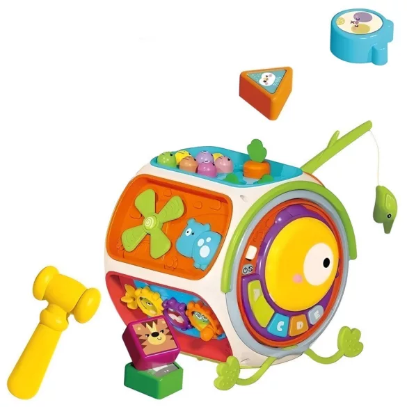 Chipolino 9v1 senzorická multifunkčná hračka