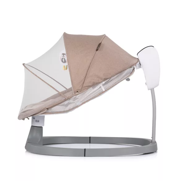 Chipolino Lambada elektrická hojdačka - tiramisu