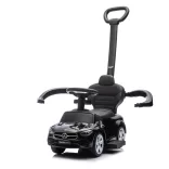 Chipolino Mercedes Benz C-Class detské autíčko s vodiacou tyčou - black