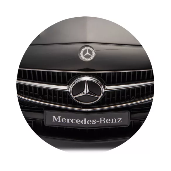 Chipolino Mercedes Benz C-Class detské autíčko s vodiacou tyčou - black