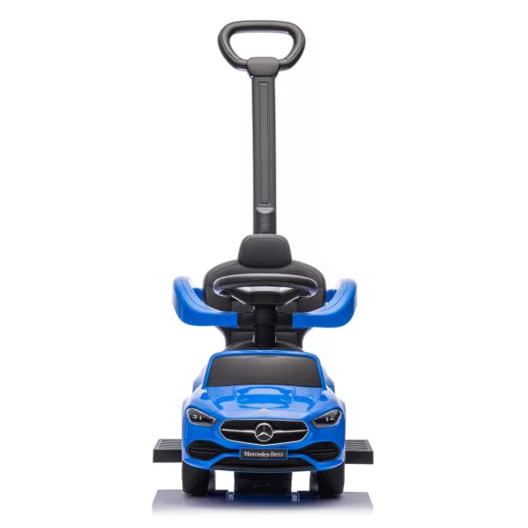 Chipolino Mercedes Benz C-Class detské autíčko s vodiacou tyčou - blue