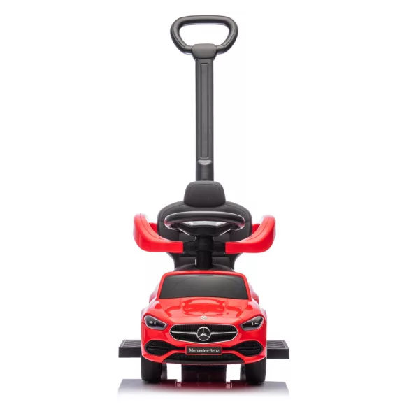 Chipolino Mercedes Benz C-Class detské autíčko s vodiacou tyčou - red