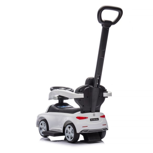 Chipolino Mercedes Benz C-Class detské autíčko s vodiacou tyčou - white