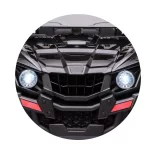 Chipolino OFF ROAD elektrické vozidlo pre deti - black