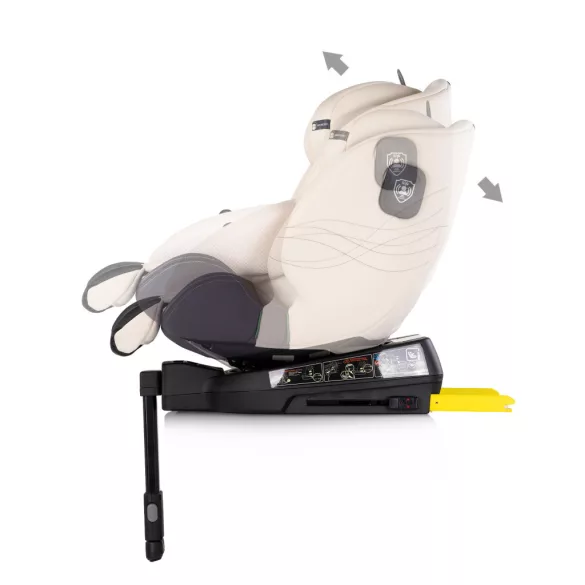 Chipolino Premium 360 autosedačka I-Size 40-150cm - biscotta