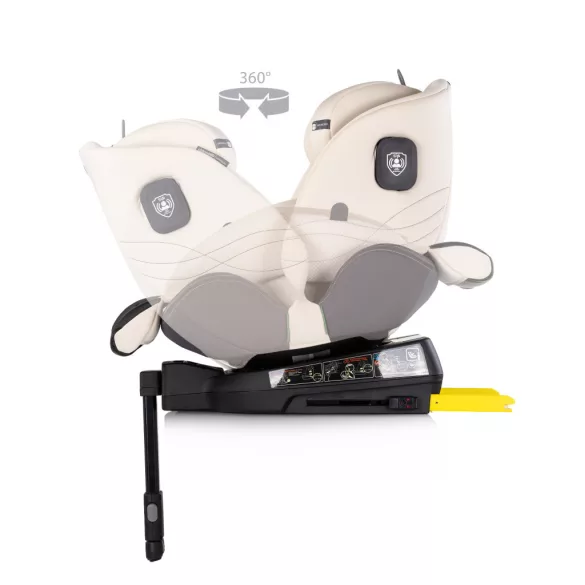 Chipolino Premium 360 autosedačka I-Size 40-150cm - biscotta
