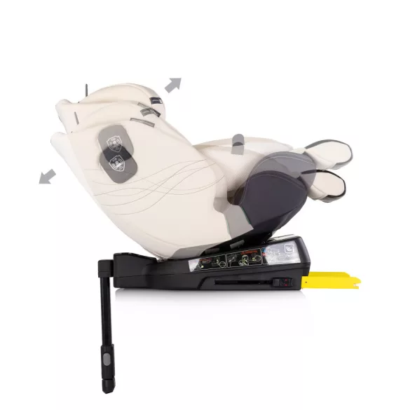 Chipolino Premium 360 autosedačka I-Size 40-150cm - biscotta