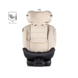 Chipolino Premium 360 autosedačka I-Size 40-150cm - biscotta
