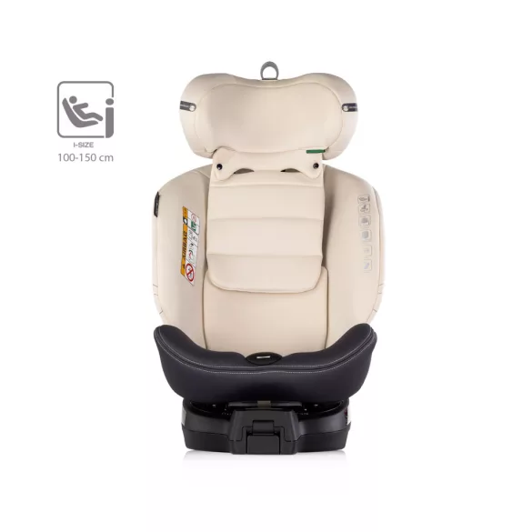 Chipolino Premium 360 autosedačka I-Size 40-150cm - biscotta