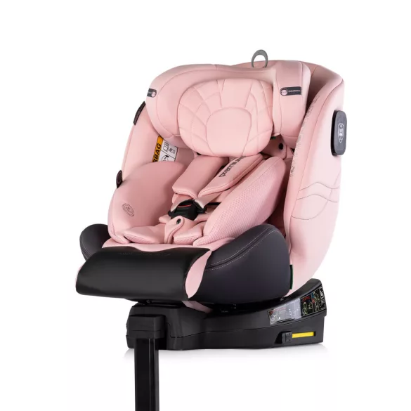 Chipolino Premium 360 autosedačka I-Size 40-150cm - pink marshmallow