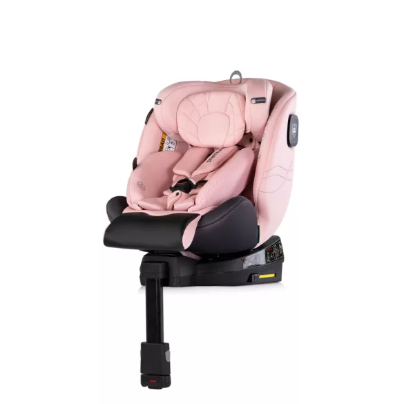Chipolino Premium 360 autosedačka I-Size 40-150cm - pink marshmallow