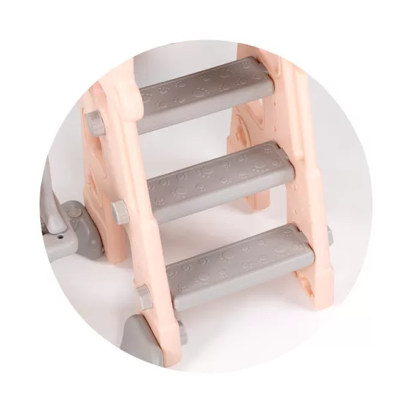 Chipolino Ring hojdačka a šmýkačka - pink