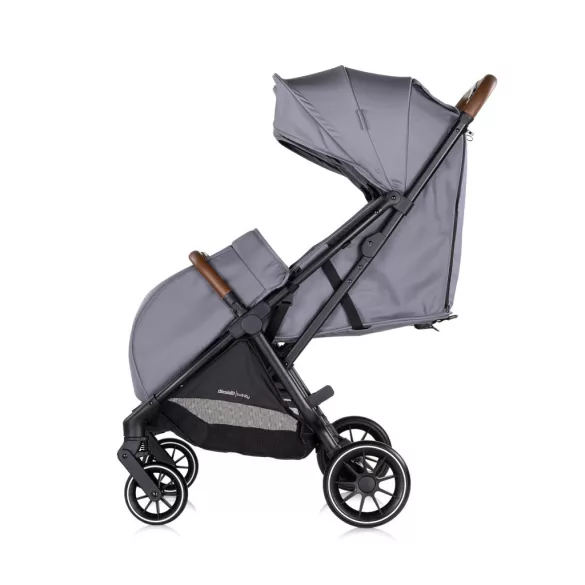 Chipolino Twinity kočík pre dvojičky - cloud