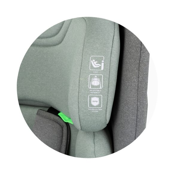 Chipolino Tycoon autosedačka 76-150cm - basil