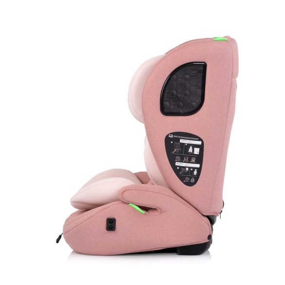 Chipolino Tycoon autosedačka 76-150cm - pink marshmallow