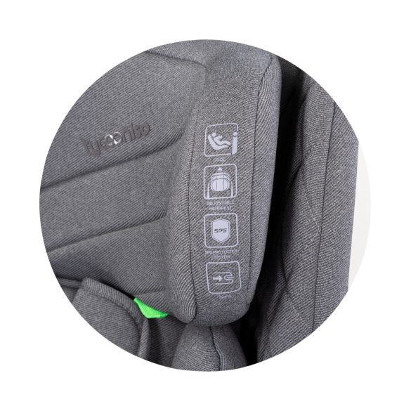Chipolino Tycoon ISO autosedačka Isofix 76-150cm - cloud
