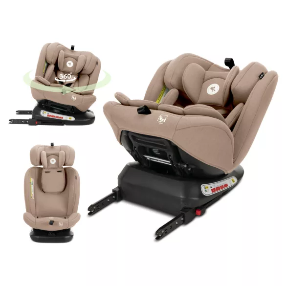 Lorelli Capella autosedačka ISOFIX 40-150cm - Beige
