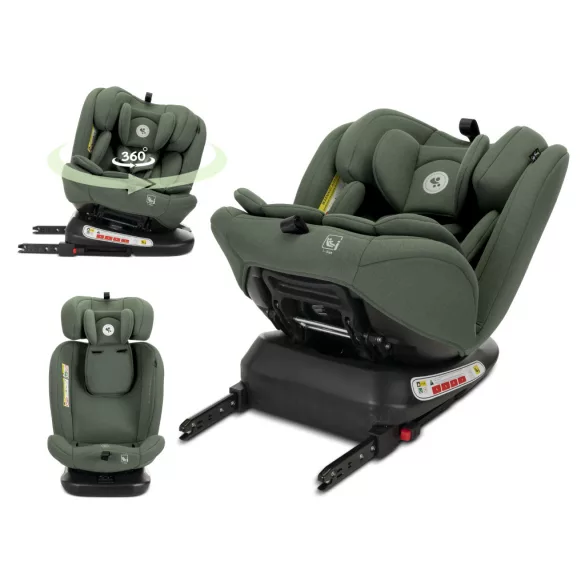 Lorelli Capella autosedačka ISOFIX 40-150cm - Green