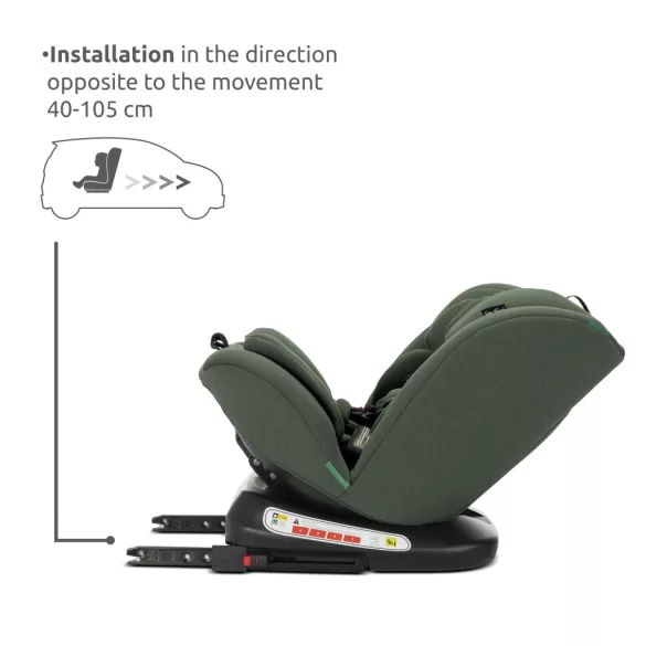 Lorelli Capella autosedačka ISOFIX 40-150cm - Grey