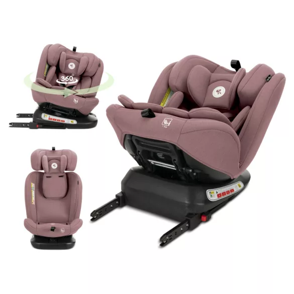 Lorelli Capella autosedačka ISOFIX 40-150cm - Pink